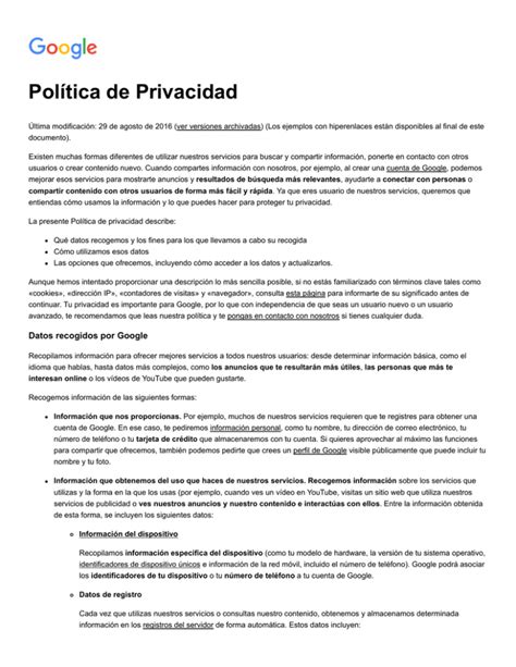 aceptarnopoltica|Política de privacidad